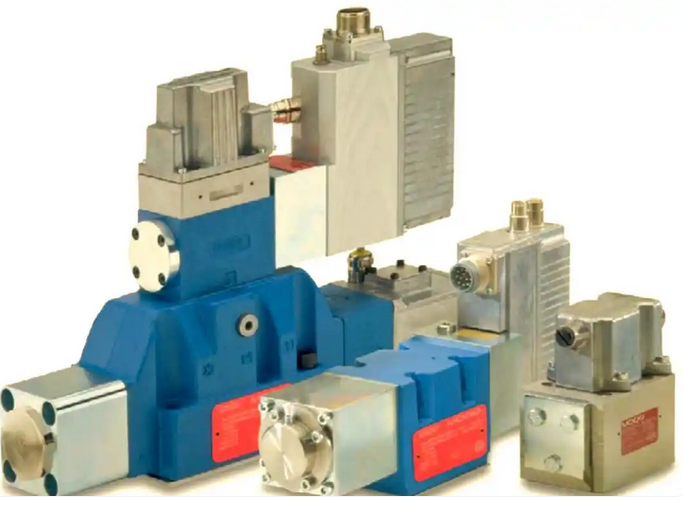 Hydraulic servo valves for high precisio